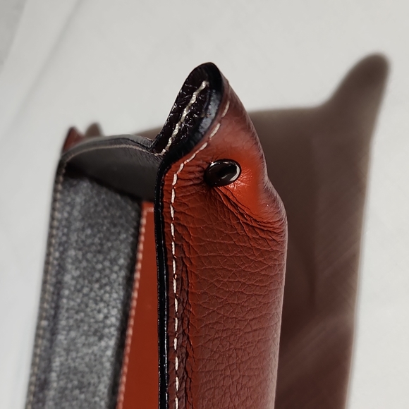 🚫SOLD❌️ Brick leather trinket tray - Picture 3 of 6